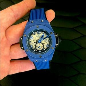 Used blue watch